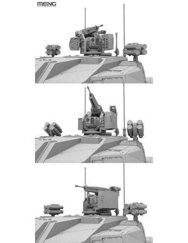Chinese Main Battle Tank ZTZ-100, 1/35 - MENG-Model TS-062