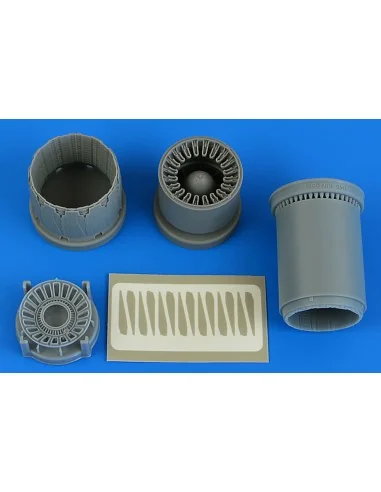 F-16C/D Block 30/40/50/70 exhaust nozzle - opened for Kinetic, 1/48...