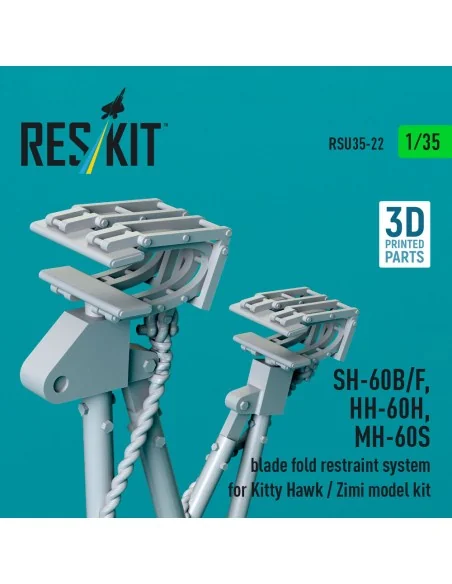SH-60B/F, HH-60H, MH-60S blade fold restraint system (3D Printed) K...