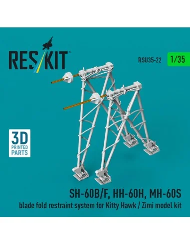 SH-60B/F, HH-60H, MH-60S blade fold restraint system (3D Printed) K...