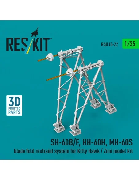 SH-60B/F, HH-60H, MH-60S blade fold restraint system (3D Printed) K...