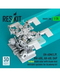 UH-60M/L/P, MH-60G, AH-60L DAP folded main rotor with blade fold re... 2