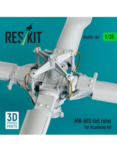 MH-60S tail rotor (3D Printed) for Academy, 1/35 - ResKit Models RS...