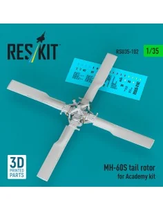 MH-60S tail rotor (3D Printed) for Academy, 1/35 - ResKit Models RS...