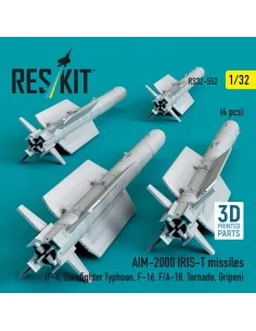 AIM-2000 IRIS-T missiles (4 pcs) (F-4, Eurofighter Typhoon, F-16, F...