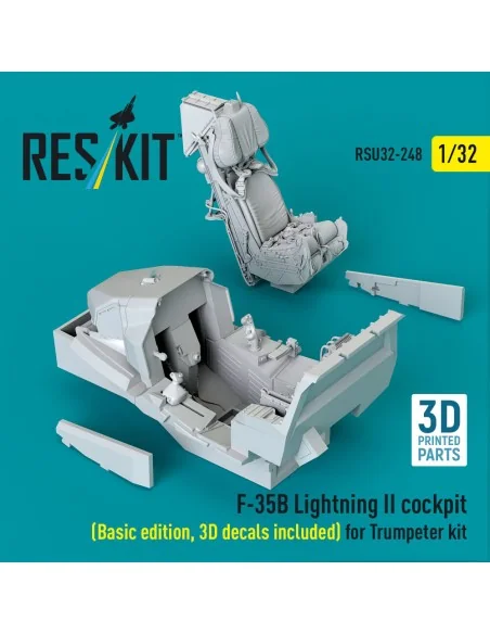 ?F-35B Lightning II cockpit (Basic edition, 3D decals included) (3D...