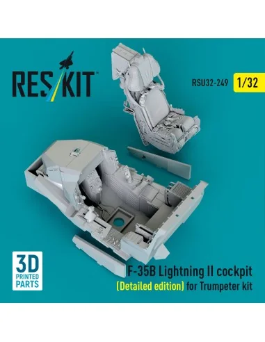 ?F-35B Lightning II cockpit (Detailed edition) (3D Printed) for Tru...