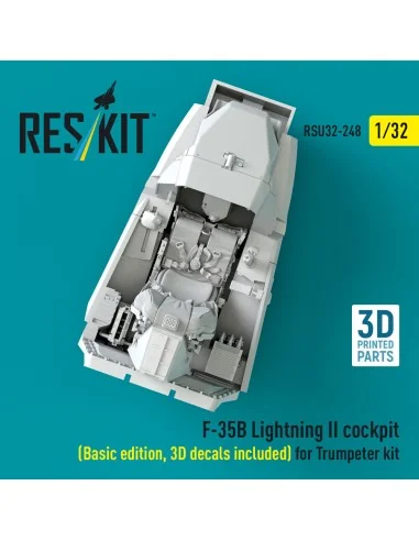 ?F-35B Lightning II cockpit (Basic edition, 3D decals included) (3D...