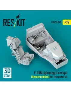 ?F-35B Lightning II cockpit (Detailed edition) (3D Printed) for Tru... 2