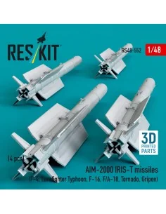 AIM-2000 IRIS-T missiles (4 pcs) (F-4, Eurofighter Typhoon, F-16, F...