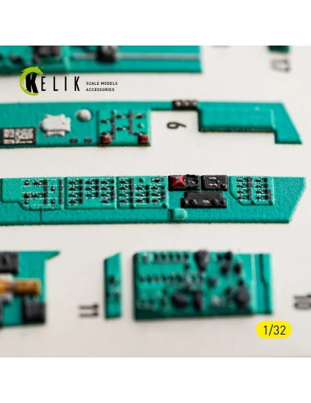 MiG-23 MF - interior 3D decals for Trumpeter, 1/32 - Kelik K32070