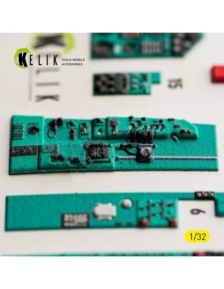 MiG-23 MF - interior 3D decals for Trumpeter, 1/32 - Kelik K32070