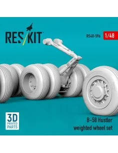 B-58 Hustler weighted wheel set (3D Printed), 1/48 - ResKit Models ...