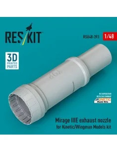 Mirage IIIE exhaust nozzle (3D Printed) Kinetic / Wingman Models, 1...
