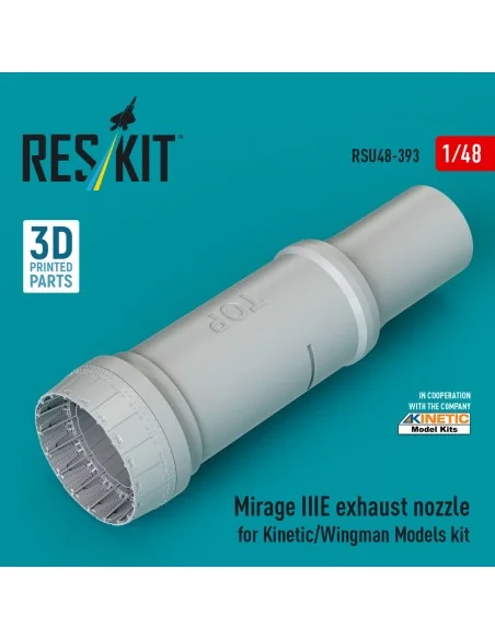 Mirage IIIE exhaust nozzle (3D Printed) Kinetic / Wingman Models, 1...