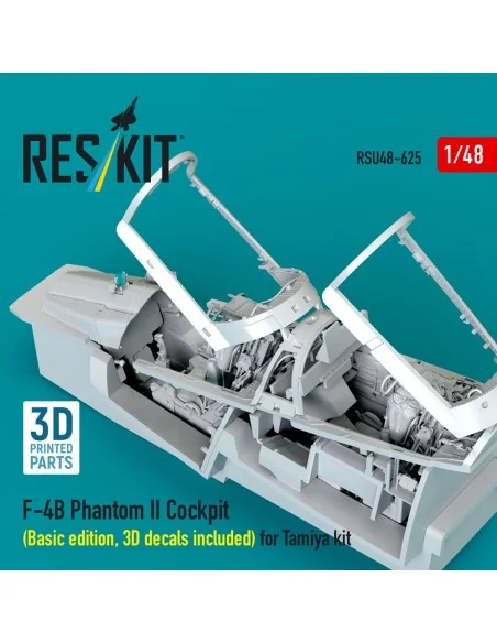 F-4B Phantom II Cockpit (Basic edition, 3D decals included) (3D Pri...