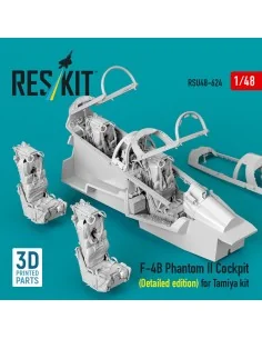F-4B Phantom II Cockpit (Detailed edition) (3D Printed) for Tamiya,... 2