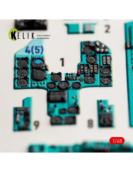 MiG-23 ML/MLD - interior 3D decals for Trumpeter, 1/48 - Kelik K48197