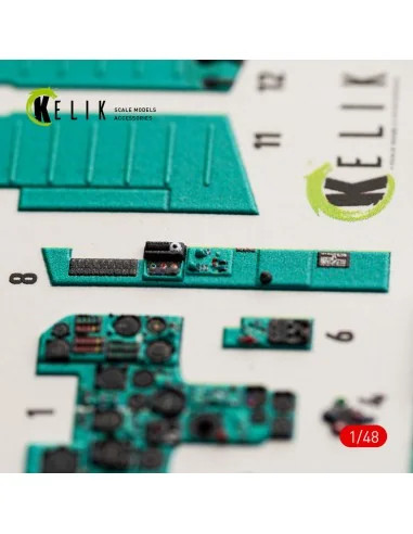 MiG-23BN - interior 3D decals for Trumpeter, 1/48 - Kelik K48198