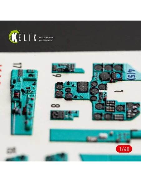 MiG-23 ML/MLD - interior 3D decals for Trumpeter, 1/48 - Kelik K48197