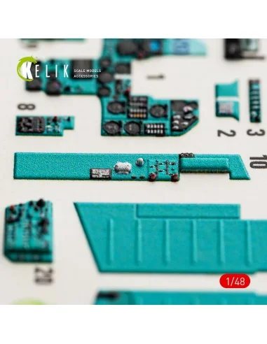 MiG-23 ML/MLD - interior 3D decals for Trumpeter, 1/48 - Kelik K48197