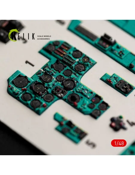 MiG-23BN - interior 3D decals for Trumpeter, 1/48 - Kelik K48198