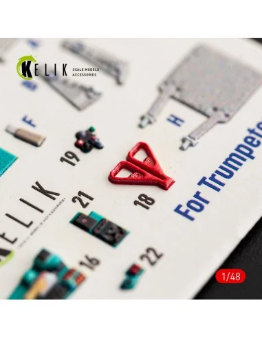MiG-23 ML/MLD - interior 3D decals for Trumpeter, 1/48 - Kelik K48197