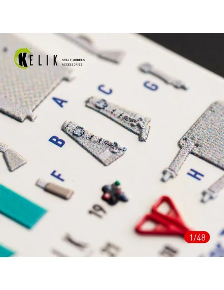 MiG-23 ML/MLD - interior 3D decals for Trumpeter, 1/48 - Kelik K48197