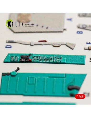 MiG-23BN - interior 3D decals for Trumpeter, 1/48 - Kelik K48198