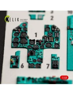 MiG-23MF - interior 3D decals for Trumpeter, 1/48 - Kelik K48199 2