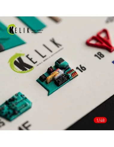 MiG-23MF - interior 3D decals for Trumpeter, 1/48 - Kelik K48199