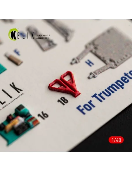 MiG-23MF - interior 3D decals for Trumpeter, 1/48 - Kelik K48199