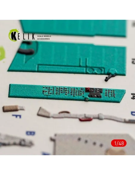MiG-23MF - interior 3D decals for Trumpeter, 1/48 - Kelik K48199