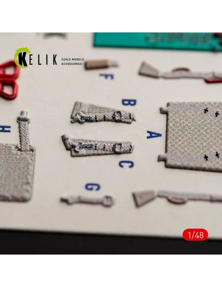 MiG-23MF - interior 3D decals for Trumpeter, 1/48 - Kelik K48199