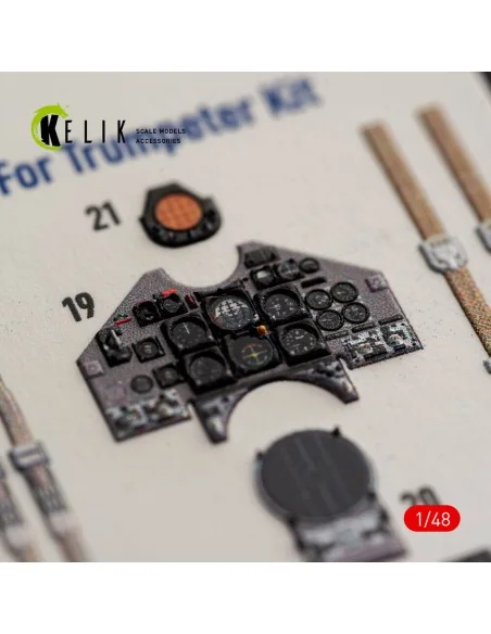 F-106B Delta Dart Type 1 - interior 3D decals for Trumpeter, 1/48 -...