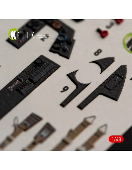FW-190D-9 - interior 3D decals for MiniArt, 1/48 - Kelik K48202