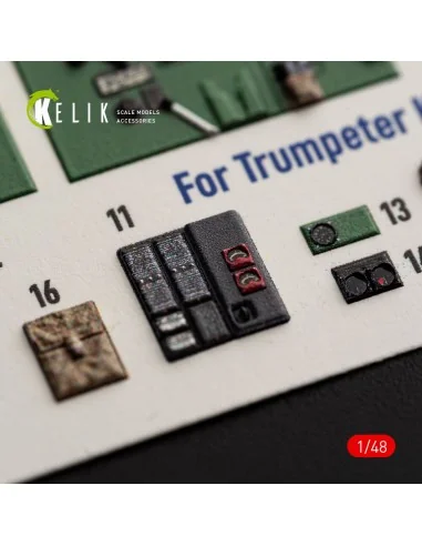 Fulmar Mk.II - interior 3D decals for Trumpeter, 1/48 - Kelik K48204