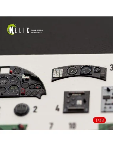 Fulmar Mk.II - interior 3D decals for Trumpeter, 1/48 - Kelik K48204