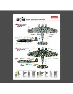 Heinkel He 111 (H-16, H-20, H-22) late series decals, 1/48 - ResKit... 2