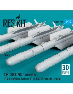 AIM-2000 IRIS-T missiles (4 pcs) (F-4, Eurofighter Typhoon, F-16, F... 2