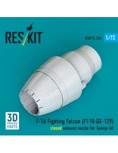 F-16 Fighting Falcon (F110-GE-129) closed exhaust nozzle (3D Printe... 2