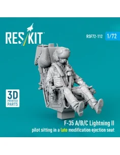F-35A/B/C Lightning II pilot sitting in a late modification ejectio... 2
