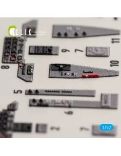 T-1B - interior 3D decals for Platz, 1/72 - Kelik K72263