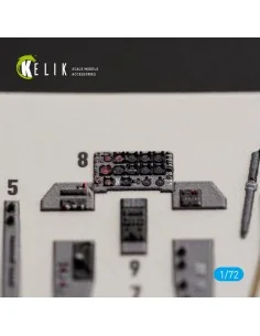 T-1B - interior 3D decals for Platz, 1/72 - Kelik K72263 2