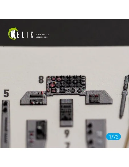 T-1B - interior 3D decals for Platz, 1/72 - Kelik K72263