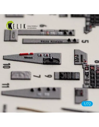T-1B - interior 3D decals for Platz, 1/72 - Kelik K72263