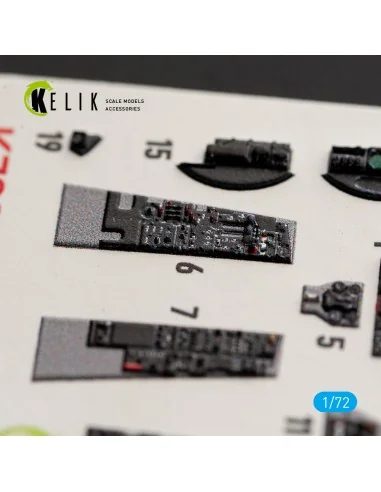 F-4F Phantom - interior 3D decals for FineMolds, 1/72 - Kelik K72265