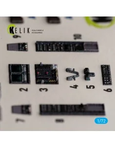 E-2C Hawkeye - interior 3D decals for Hasegawa, 1/72 - Kelik K72267