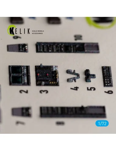 E-2C Hawkeye - interior 3D decals for Hasegawa, 1/72 - Kelik K72267