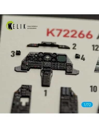 A-10A Thunderbolt - interior 3D decals for Great Wall Hobby, 1/72 -...